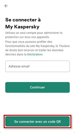 Comment passer à la version illimitée de Kaspersky Secure Connection.
